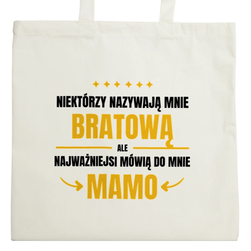 Mama Bratowa - Torba Na Zakupy Natural