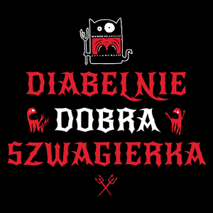 Diabelnie Dobra Szwagierka - Torba Na Zakupy Czarna