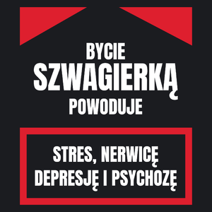 Bycie Szwagierką - Damska Koszulka Czarna