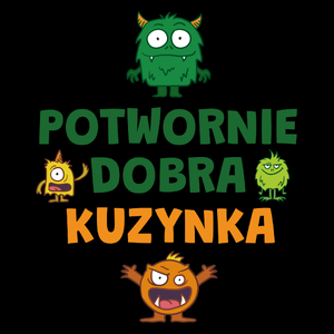 Potwornie Dobra Kuzynka - Torba Na Zakupy Czarna