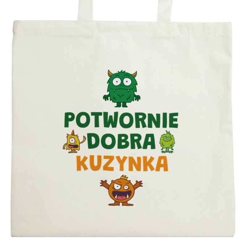 Potwornie Dobra Kuzynka - Torba Na Zakupy Natural