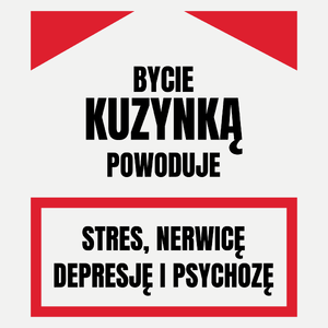 Bycie Kuzynką - Damska Koszulka Biała