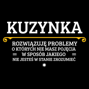 Kuzynka - Rozwiązuje Problemy O Których Nie Masz Pojęcia - Torba Na Zakupy Czarna