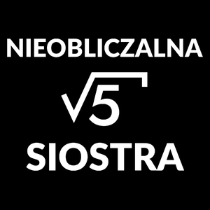 Nieobliczalna Siostra - Torba Na Zakupy Czarna