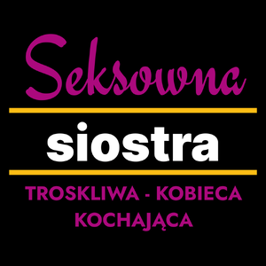 Seksowna Siostra - Torba Na Zakupy Czarna