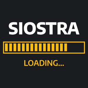 Siostra Loading - Damska Koszulka Czarna