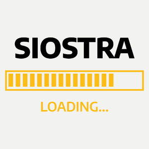 Siostra Loading - Damska Koszulka Biała