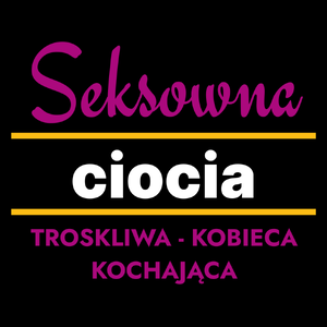 Seksowna Ciocia - Torba Na Zakupy Czarna