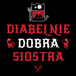 Diabelnie Dobra Siostra - Torba Na Zakupy Czarna