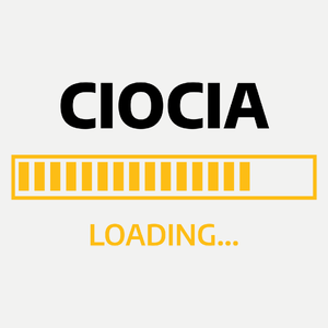 Ciocia Loading - Damska Koszulka Biała