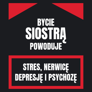 Bycie Siostrą - Damska Koszulka Czarna