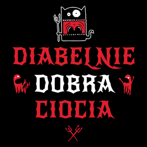 Diabelnie Dobra Ciocia - Torba Na Zakupy Czarna