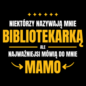 Mama Bibliotekarka - Torba Na Zakupy Czarna