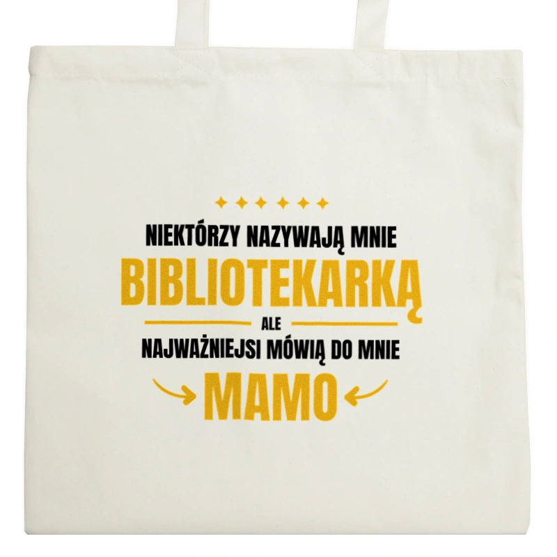 Mama Bibliotekarka - Torba Na Zakupy Natural