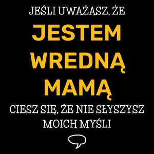 Wredna Mama - Torba Na Zakupy Czarna