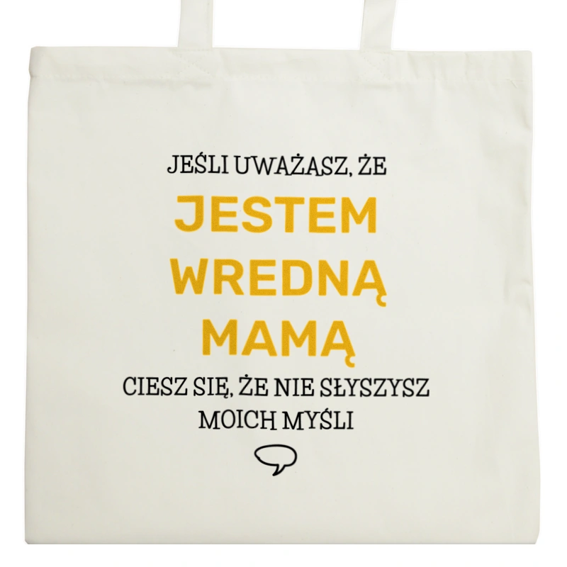 Wredna Mama - Torba Na Zakupy Natural