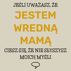 Wredna Mama - Torba Na Zakupy Natural