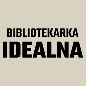 Bibliotekarka Idealna - Torba Na Zakupy Natural