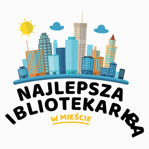 Najlepsza Bibliotekarka W Mieście - Poduszka Biała