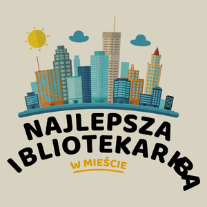 Najlepsza Bibliotekarka W Mieście - Torba Na Zakupy Natural