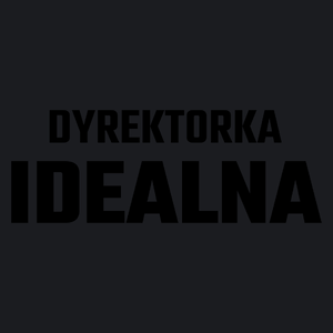 Dyrektorka Idealna - Damska Koszulka Czarna