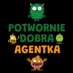 Potwornie Dobra Agentka - Torba Na Zakupy Czarna