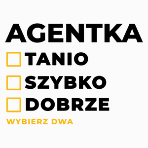 szybko tanio dobrze agentka - Poduszka Biała