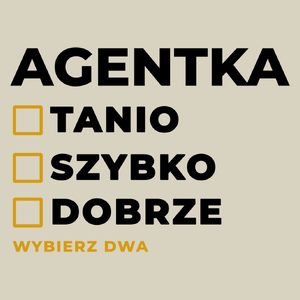 szybko tanio dobrze agentka - Torba Na Zakupy Natural