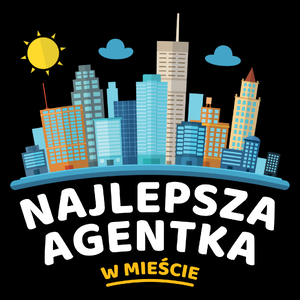 Najlepsza Agentka W Mieście - Torba Na Zakupy Czarna