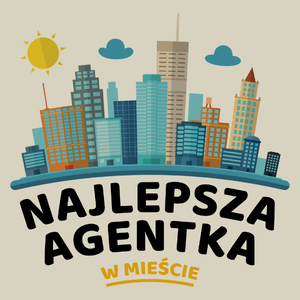 Najlepsza Agentka W Mieście - Torba Na Zakupy Natural