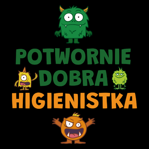 Potwornie Dobra Higienistka - Torba Na Zakupy Czarna