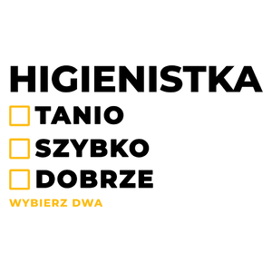 szybko tanio dobrze higienistka - Kubek Biały