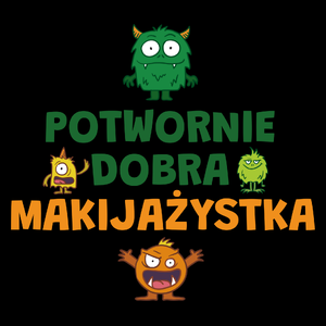 Potwornie Dobra Makijażystka - Torba Na Zakupy Czarna