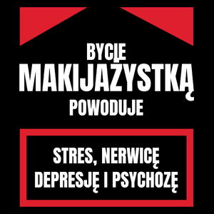 Bycie Makijażystką - Torba Na Zakupy Czarna