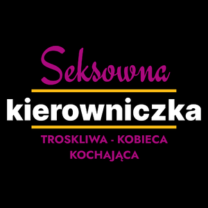 Seksowna Kierowniczka - Torba Na Zakupy Czarna