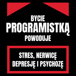 Bycie Programistką - Torba Na Zakupy Czarna