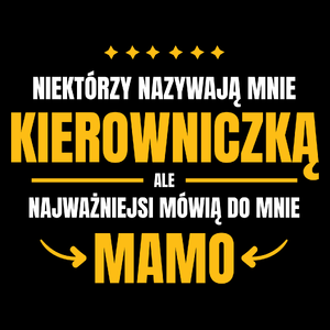 Mama Kierowniczka - Torba Na Zakupy Czarna