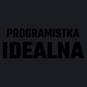 Programistka Idealna - Damska Koszulka Czarna