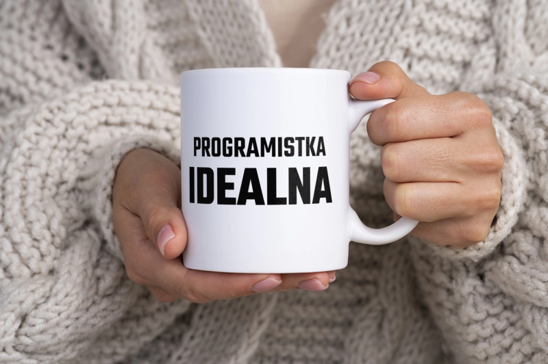 Programistka Idealna - Kubek Biały