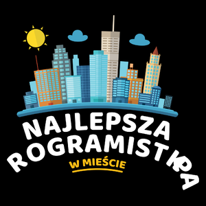 Najlepsza Programistka W Mieście - Torba Na Zakupy Czarna