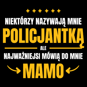 Mama Policjantka - Torba Na Zakupy Czarna