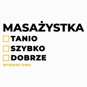 szybko tanio dobrze masażystka - Poduszka Biała