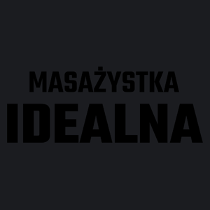 Masażystka Idealna - Damska Koszulka Czarna