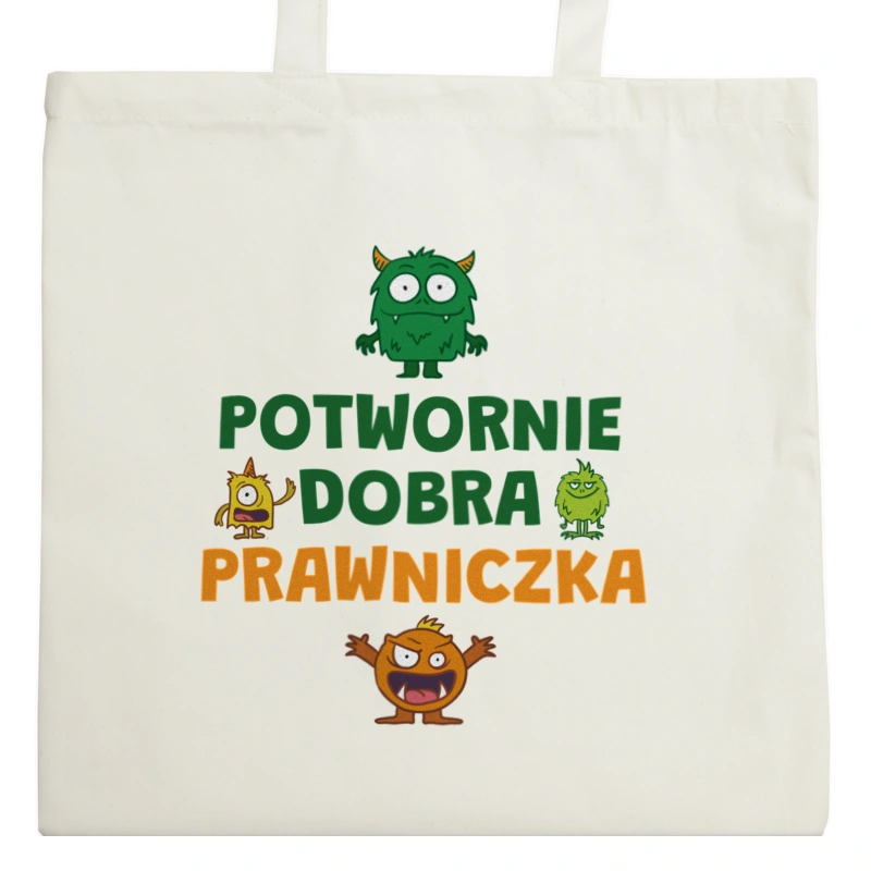 Potwornie Dobra Prawniczka - Torba Na Zakupy Natural