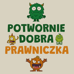 Potwornie Dobra Prawniczka - Torba Na Zakupy Natural