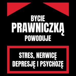 Bycie Prawniczką - Torba Na Zakupy Czarna