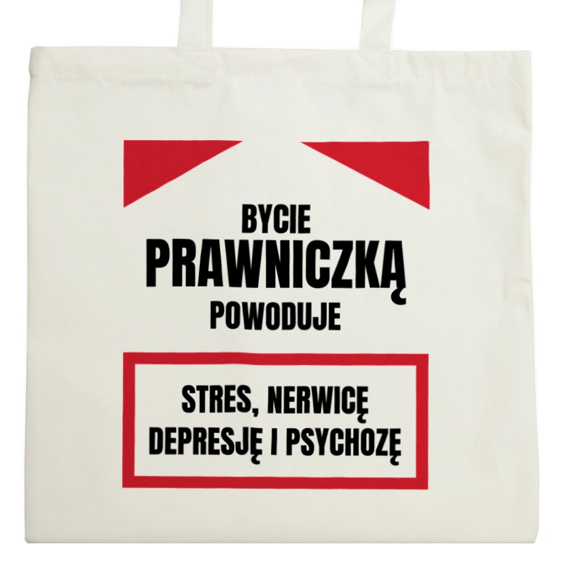 Bycie Prawniczką - Torba Na Zakupy Natural