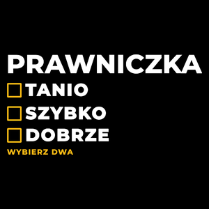 szybko tanio dobrze prawniczka - Torba Na Zakupy Czarna