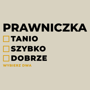 szybko tanio dobrze prawniczka - Torba Na Zakupy Natural