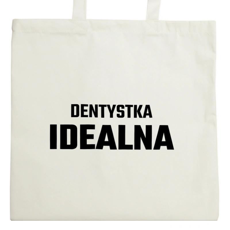 Dentystka Idealna - Torba Na Zakupy Natural